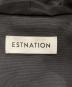 中古・古着 ESTNATION (エストネーション) ビックショールライトコート ブラック サイズ:36：12000円