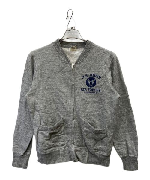 BUZZ RICKSON'S（バズリクソンズ）Buzz Rickson's (バズリクソンズ) ジップアップスウェット グレー サイズ:Mの古着・服飾アイテム