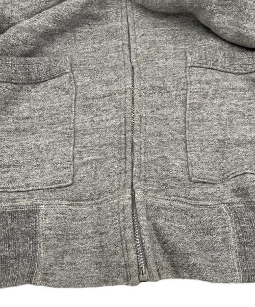 BUZZ RICKSON'S（バズリクソンズ）Buzz Rickson's (バズリクソンズ) ジップアップスウェット グレー サイズ:Mの古着・服飾アイテム