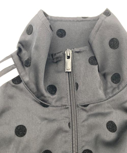 adidas Originals（アディダスオリジナル）adidas originals (アディダスオリジナル) 水玉トラックジャケット ブラック サイズ:Mの古着・服飾アイテム
