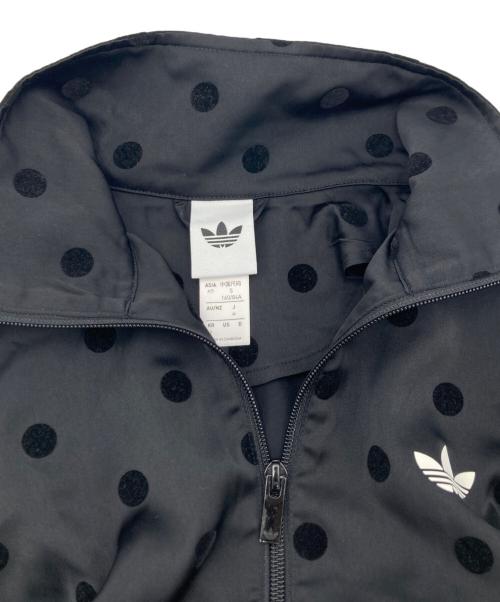 adidas Originals（アディダスオリジナル）adidas originals (アディダスオリジナル) 水玉トラックジャケット ブラック サイズ:Mの古着・服飾アイテム