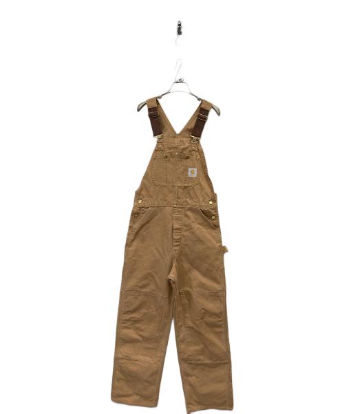 CarHartt（カーハート）CarHartt (カーハート) ダブルニーオーバーオール ベージュ サイズ:32の古着・服飾アイテム