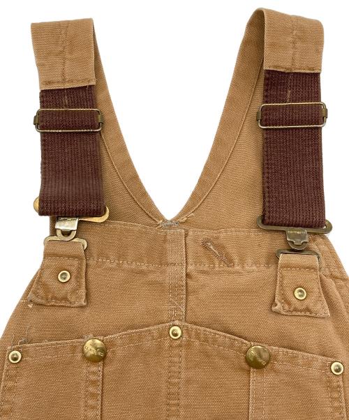 CarHartt（カーハート）CarHartt (カーハート) ダブルニーオーバーオール ベージュ サイズ:32の古着・服飾アイテム