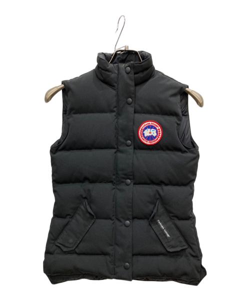 CANADA GOOSE（カナダグース）CANADA GOOSE (カナダグース) ダウンベスト ブラック サイズ:2XSの古着・服飾アイテム