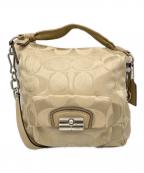 COACHコーチ）の古着「2WAYショルダーバッグ」｜ベージュ