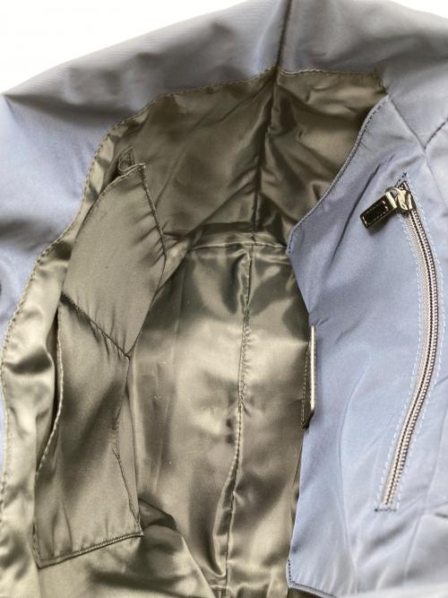 AMACA（アマカ）AMACA (アマカ) フラップトートバッグ ネイビーの古着・服飾アイテム
