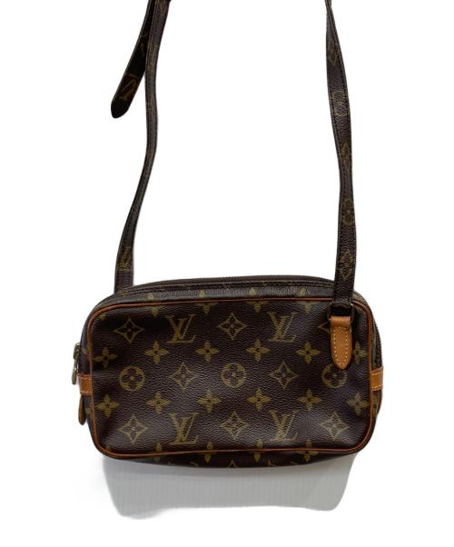 LOUIS VUITTON（ルイ ヴィトン）LOUIS VUITTON (ルイ ヴィトン) ポシェット・マルリーバンドリエール ブラウンの古着・服飾アイテム
