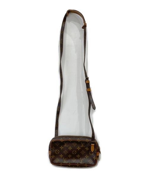 LOUIS VUITTON（ルイ ヴィトン）LOUIS VUITTON (ルイ ヴィトン) ポシェット・マルリーバンドリエール ブラウンの古着・服飾アイテム