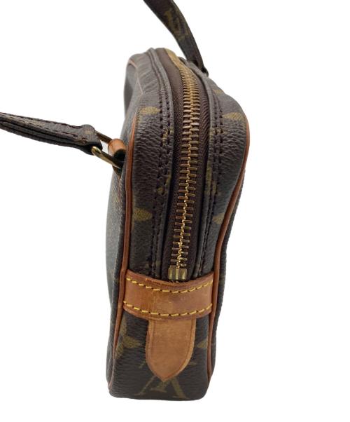 LOUIS VUITTON（ルイ ヴィトン）LOUIS VUITTON (ルイ ヴィトン) ポシェット・マルリーバンドリエール ブラウンの古着・服飾アイテム