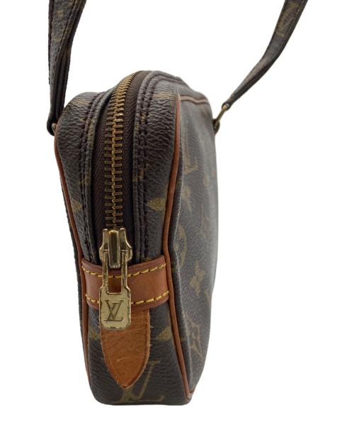LOUIS VUITTON（ルイ ヴィトン）LOUIS VUITTON (ルイ ヴィトン) ポシェット・マルリーバンドリエール ブラウンの古着・服飾アイテム