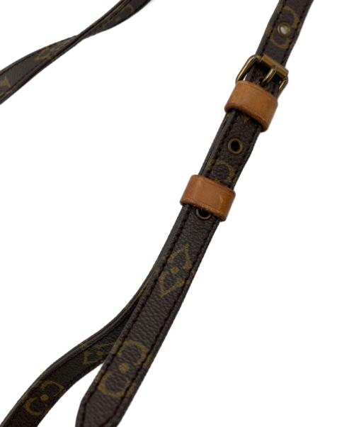 LOUIS VUITTON（ルイ ヴィトン）LOUIS VUITTON (ルイ ヴィトン) ポシェット・マルリーバンドリエール ブラウンの古着・服飾アイテム