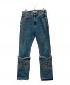 Y. PROJECTワイプロジェクト）の古着「Cowboy Cuff Jeans」｜インディゴ