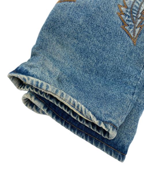 Y. PROJECT（ワイプロジェクト）Y. PROJECT (ワイプロジェクト) Cowboy Cuff Jeans インディゴ サイズ:不明の古着・服飾アイテム