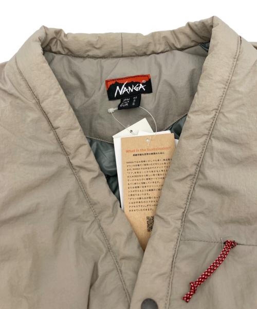 NANGA（ナンガ）NANGA (ナンガ) ダウンコート ベージュ サイズ:Mの古着・服飾アイテム