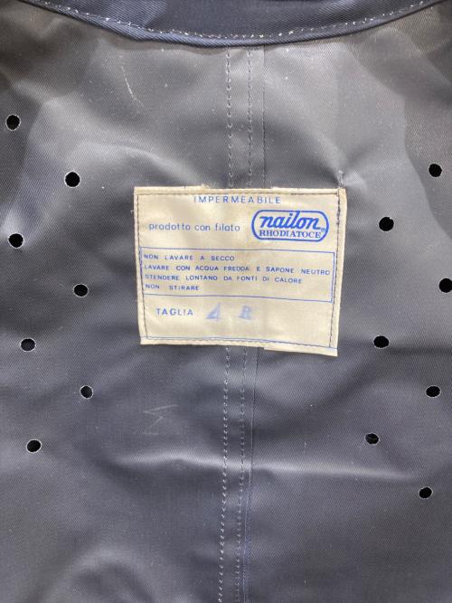 ITALIAN ARMY（イタリア軍）Italian Army (イタリア軍) トレンチコート ネイビー サイズ:不明の古着・服飾アイテム