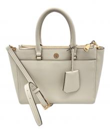 TORY BURCH（トリーバーチ）の古着「2WAYトートバッグ」｜アイボリー