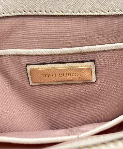 TORY BURCH（トリーバーチ）TORY BURCH (トリーバーチ) 2WAYトートバッグ アイボリーの古着・服飾アイテム