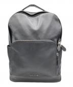 COACHコーチ）の古着「レザーバックパック」｜ブラック