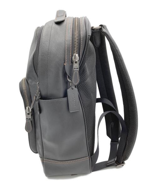 COACH（コーチ）COACH (コーチ) レザーバックパック ブラックの古着・服飾アイテム