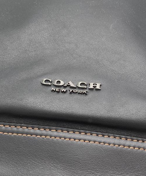 COACH（コーチ）COACH (コーチ) レザーバックパック ブラックの古着・服飾アイテム