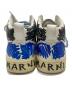 中古・古着 MARNI (マルニ) VEJA (ヴェジャ) ペイントミッドカットスニーカー ホワイト サイズ:28cm：12000円