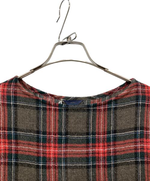 ichi（イチ）ichi (イチ) 長袖ワンピース ブラウン サイズ:FREE 未使用品の古着・服飾アイテム