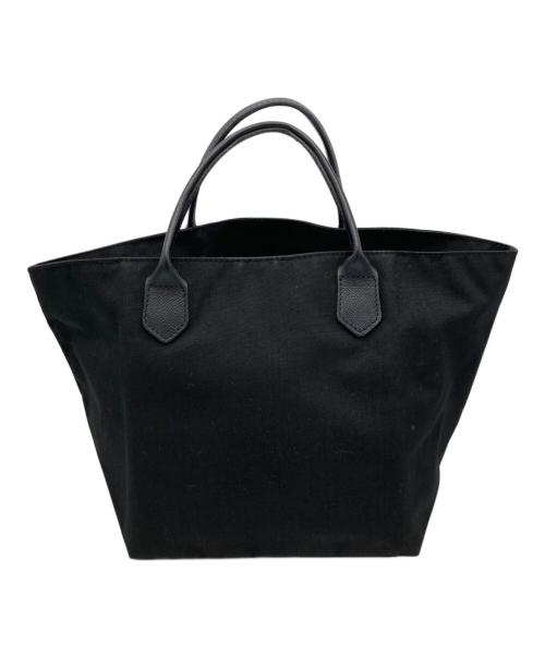Herve Chapelier（エルベシャプリエ）Herve Chapelier (エルベシャプリエ) レザーハンドル舟形トートM ブラックの古着・服飾アイテム