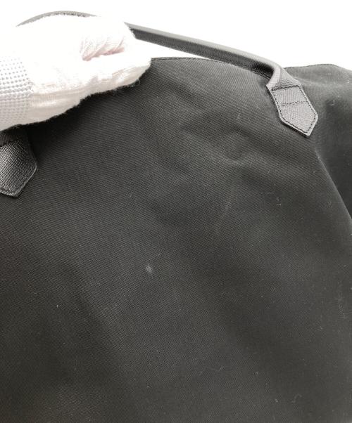 Herve Chapelier（エルベシャプリエ）Herve Chapelier (エルベシャプリエ) レザーハンドル舟形トートL ブラックの古着・服飾アイテム