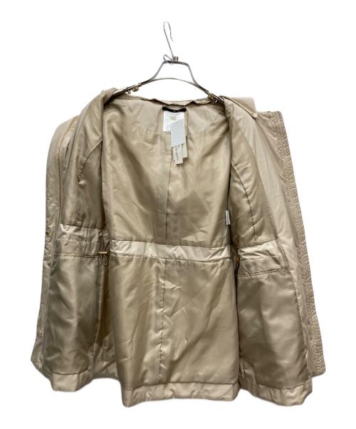 AMACA（アマカ）AMACA (アマカ) キルティングミディアムフーディコート ベージュ サイズ:M 未使用品の古着・服飾アイテム