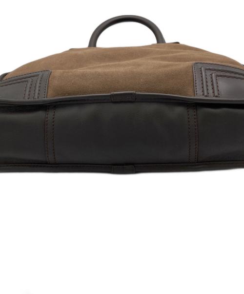 LOEWE（ロエベ）LOEWE (ロエベ) アマソナ40 スエードハンドバッグ ブラウンの古着・服飾アイテム