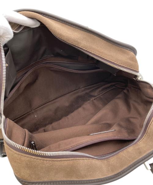 LOEWE（ロエベ）LOEWE (ロエベ) アマソナ40 スエードハンドバッグ ブラウンの古着・服飾アイテム