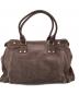 LONGCHAMP (ロンシャン) スエードハンドバッグ ブラウン：15000円