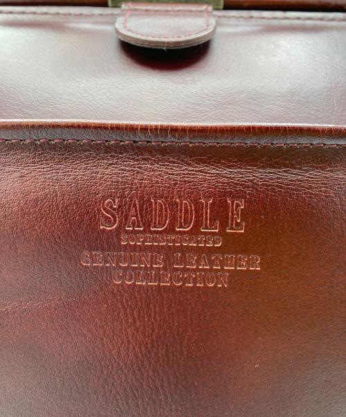 SADDLE（サドル）SADDLE (サドル) ダレスバッグ ブラウンの古着・服飾アイテム