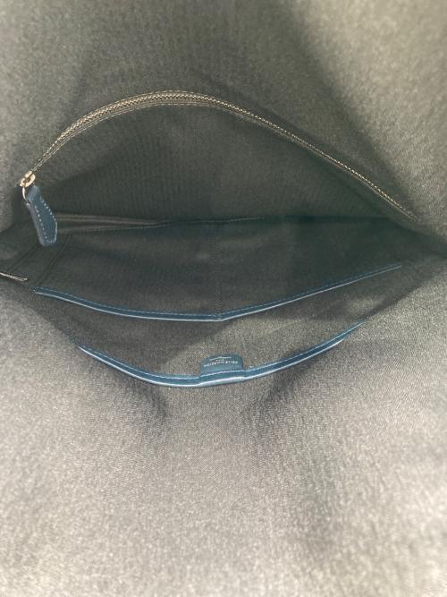PELLE MORBIDA（ペッレモルビダ）PELLE MORBIDA (ペッレモルビダ) ハンドバッグ ネイビーの古着・服飾アイテム