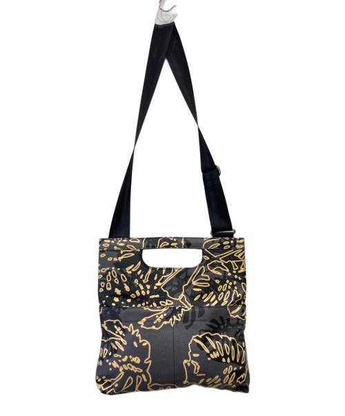Vivienne Westwood（ヴィヴィアンウエストウッド）Vivienne Westwood (ヴィヴィアンウエストウッド) ボタニカル柄2WAYショルダーバッグ グレーの古着・服飾アイテム