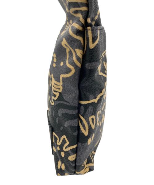 Vivienne Westwood（ヴィヴィアンウエストウッド）Vivienne Westwood (ヴィヴィアンウエストウッド) ボタニカル柄2WAYショルダーバッグ グレーの古着・服飾アイテム