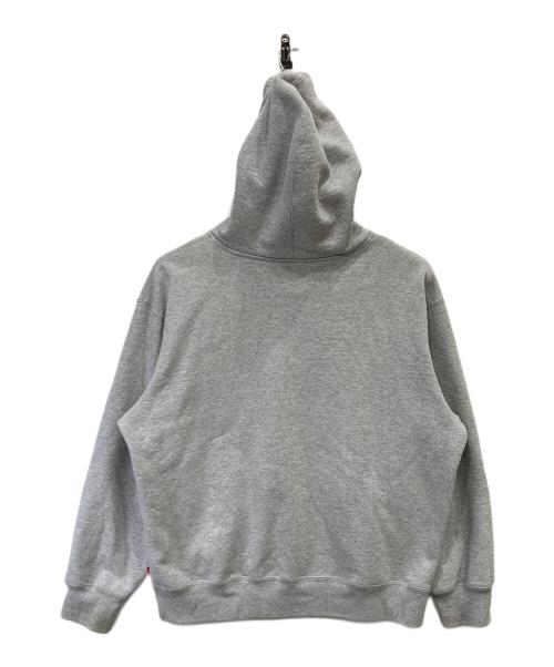 SUPREME（シュプリーム）SUPREME (シュプリーム) Small Box Drawcord Zip Up Hooded Sweatshirt グレー サイズ:Lの古着・服飾アイテム