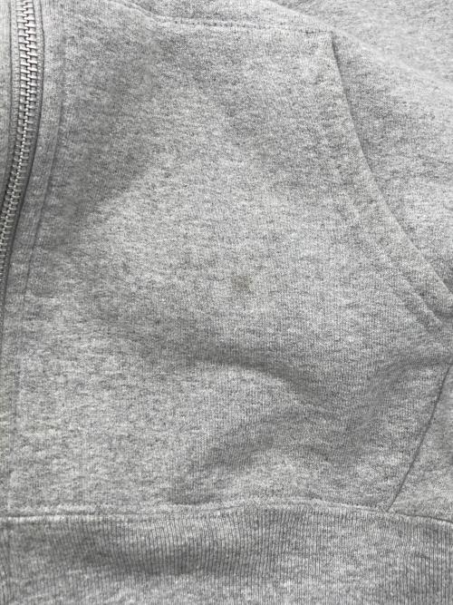 SUPREME（シュプリーム）SUPREME (シュプリーム) Small Box Drawcord Zip Up Hooded Sweatshirt グレー サイズ:Lの古着・服飾アイテム