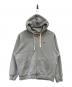 SUPREME（シュプリーム）の古着「Small Box Drawcord Zip Up Hooded Sweatshirt」｜グレー