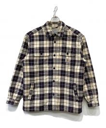 Carhartt WIP（カーハート ワーク イン プログレス）の古着「チェックボアジャケット」｜ベージュ