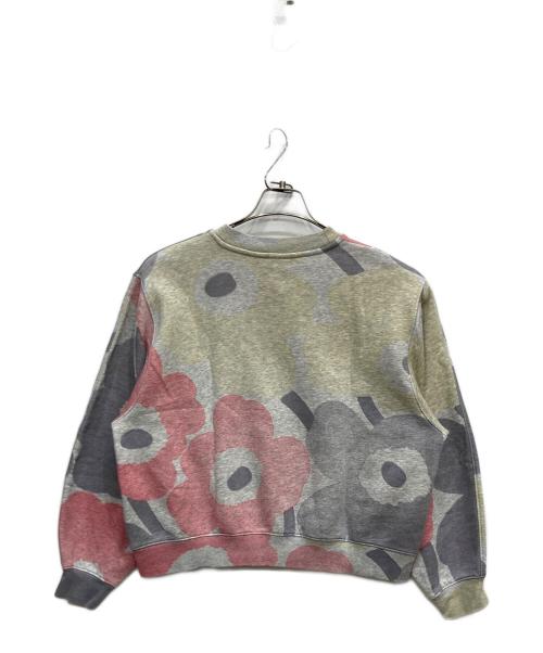marimekko（マリメッコ）marimekko (マリメッコ) 花柄スウェット グレー サイズ:Sの古着・服飾アイテム