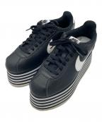 NIKE×COMME des GARCONSナイキ×コムデギャルソン）の古着「厚底スニーカー」｜ブラック