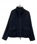 ARMANI COLLEZIONIアルマーニ コレツィオーニ）の古着「ダブルジップウールブルゾン」｜ブラック