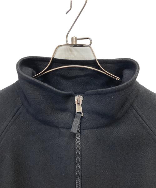 ARMANI COLLEZIONI（アルマーニ コレツィオーニ）ARMANI COLLEZIONI (アルマーニ コレツィオーニ) ダブルジップウールブルゾン ブラック サイズ:48の古着・服飾アイテム