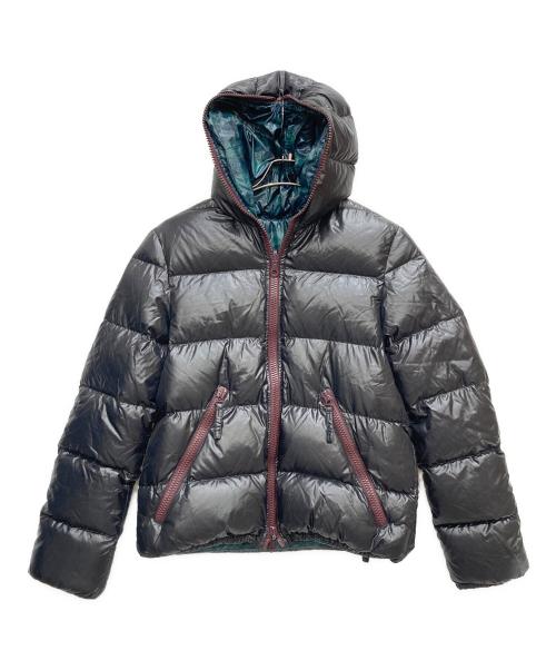 DUVETICA（デュベティカ）DUVETICA (デュベティカ) リバーシブルダウンジャケット ブラック サイズ:SIZE46の古着・服飾アイテム