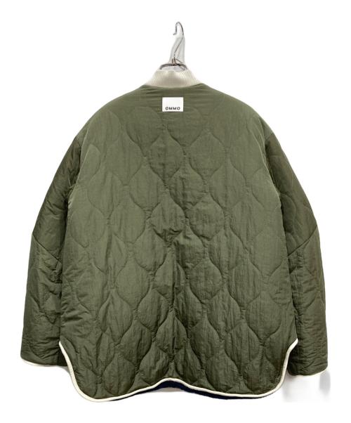 OMMO（オーエムエムオー）OMMO (オーエムエムオー) REVERSIBLE MIXED FABRIC CT ネイビー サイズ:36の古着・服飾アイテム