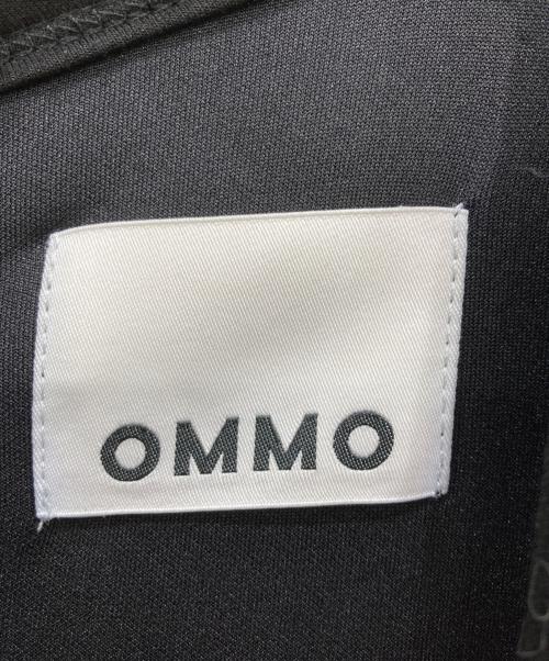 OMMO（オーエムエムオー）OMMO (オーエムエムオー) SOLID TUCK OP ブラック サイズ:36の古着・服飾アイテム