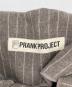 中古・古着 PRANK PROJECT (プランクプロジェクト) High-Waist Belt Stripe Pants グレー サイズ:36：23000円