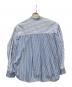 OMMO (オーエムエムオー) SQUARE GATHER SLEEVE SHIRT ブルー サイズ:FREE：15000円