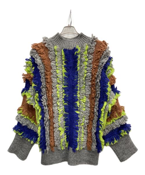 UN3D.（アンスリード）UN3D. (アンスリード) MULTI COLOR LOOP KT グレー サイズ:FREEの古着・服飾アイテム
